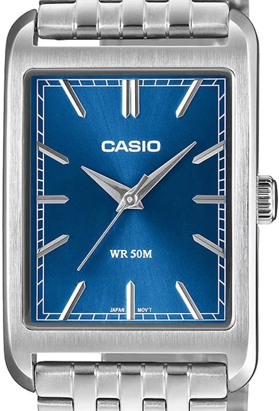 Laikrodis Casio Collection Vintage CASIO COLLECTION TANK - Mėlynas MTP-B215D-2AVER