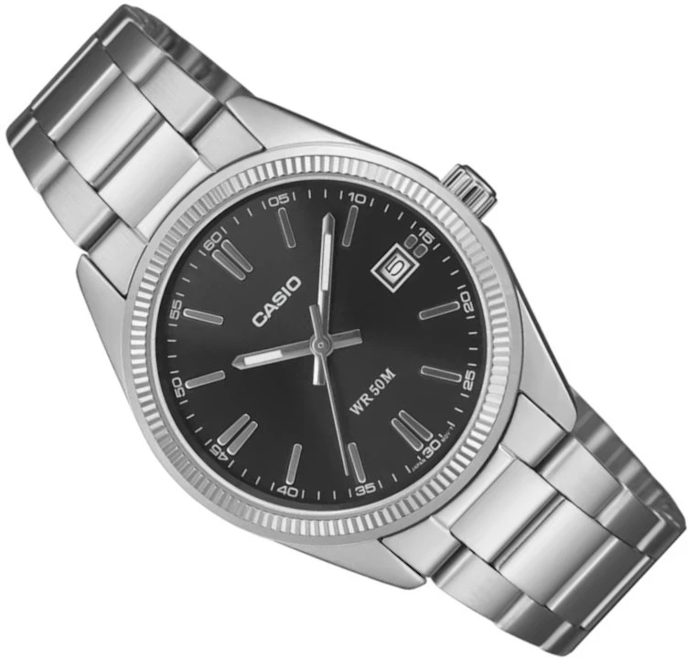 Laikrodis Casio Collection Vintage CASIO COLLECTION modelis UNISEX DATE - Juodas