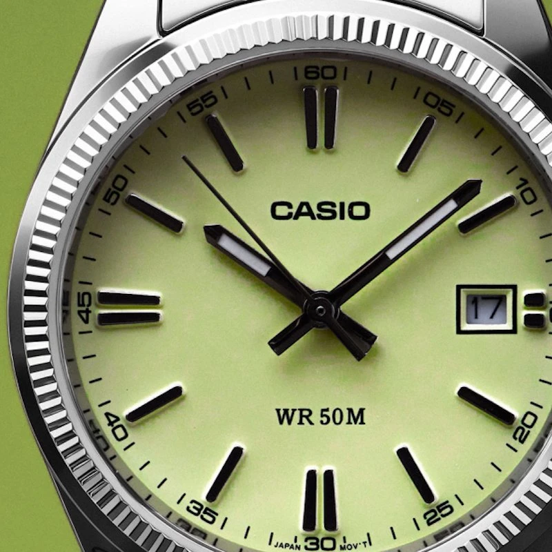 Laikrodis Casio Vintažinė kolekcija CASIO COLLECTION UNISEX DATA - LIME - UNISEX UTP-1302PD-3A2VEF