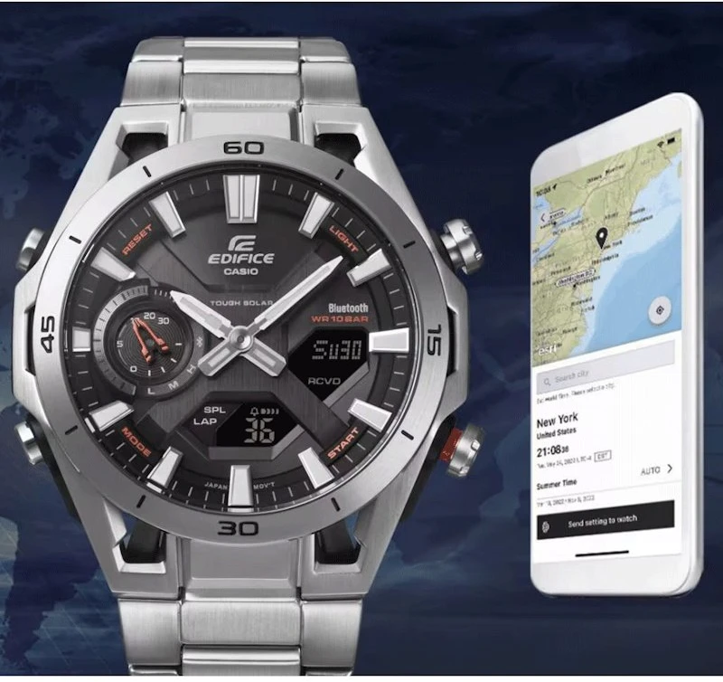 „Casio Edifice Bluetooth“ laikrodis ECB-2300D-1AEF