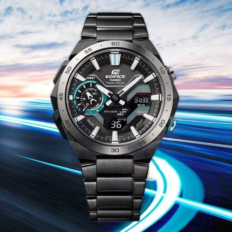 Laikrodis Casio Building Bluetooth Windflow ECB-2200DD-1AEF