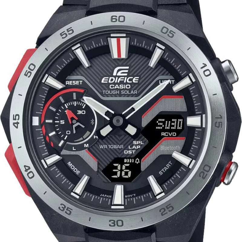 Laikrodis Casio Edifice Bluetooth Lichrodis Windflow ECB-2200P-1AEF