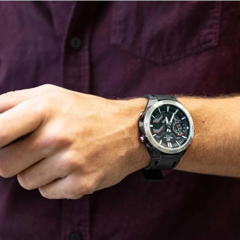 Laikrodis Casio Edifice Bluetooth Lichrodis Windflow ECB-2200P-1AEF