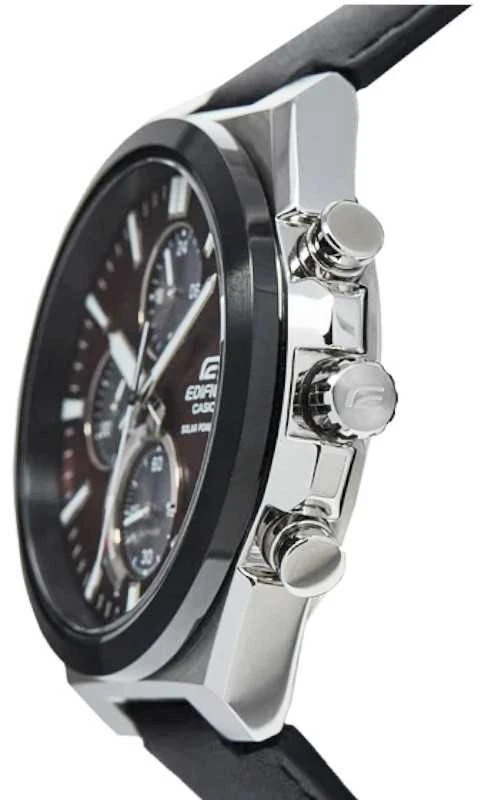 Laikrodis Casio „Edifice“ saulės energija varomas chronografas EFS-S630BL-5AVUEF