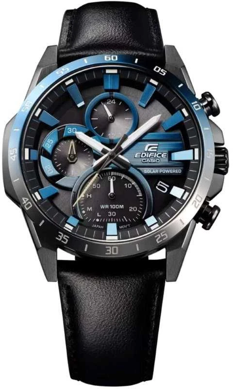 Laikrodis „Casio Edifice“ saulės energija varomas chronografas EQS-940NL-1AVUEF