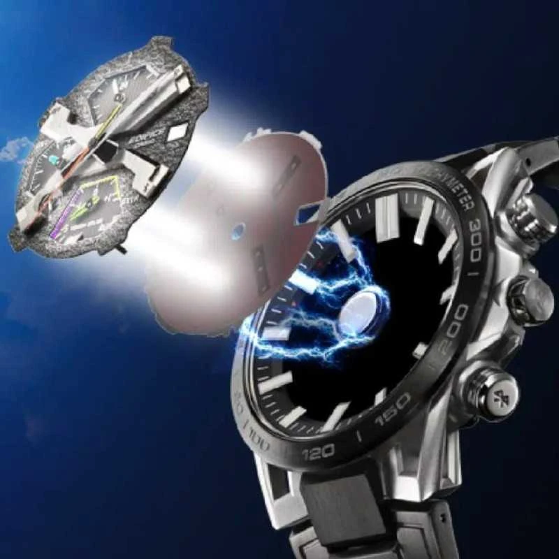 Laikrodis Casio Edifice saulės energija varomas chronografas EFS-S630DC-2AVUEF