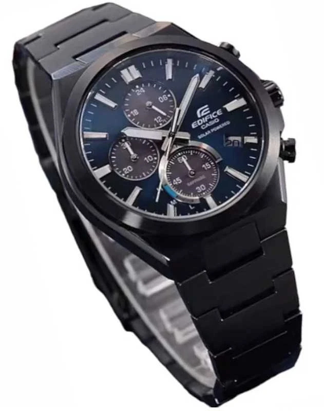 Laikrodis Casio Edifice saulės energija varomas chronografas EFS-S630DC-2AVUEF