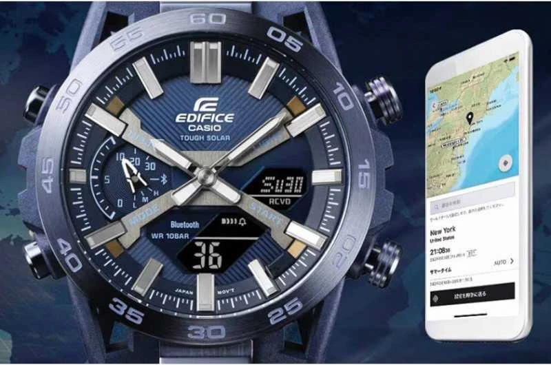 Laikrodis CASIO Edifice pakaba ECB-2000CB-2AEF