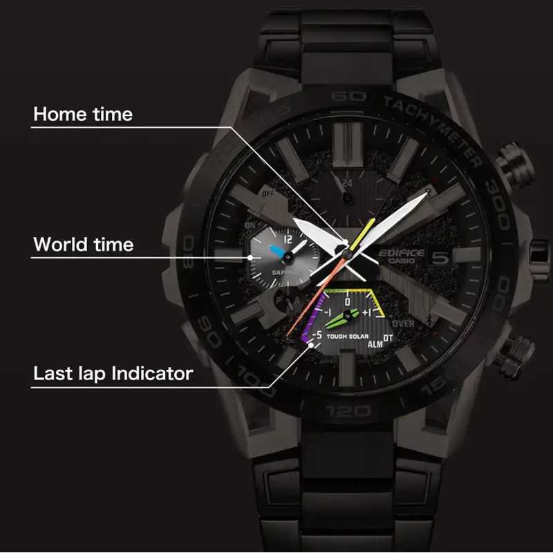 Laikrodis Casio Edifice SOSPENSIONE EQB-2000DC-1AER