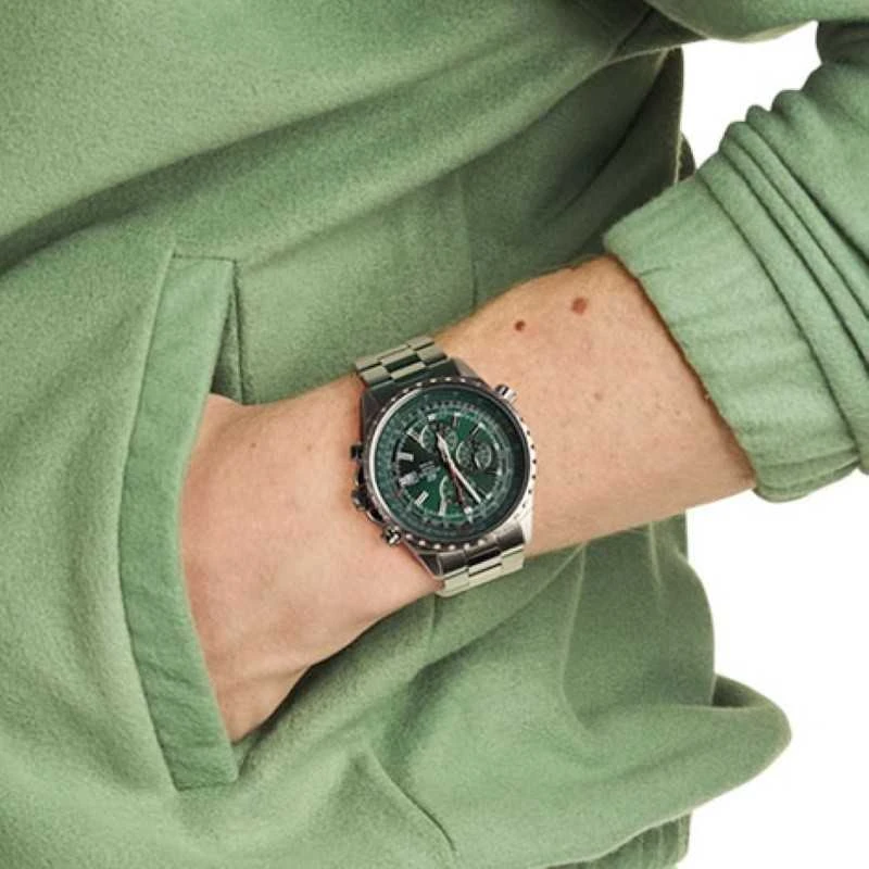 Laikrodis Casio EF-527D-3AVUEF - Sukurtas aviatoriams