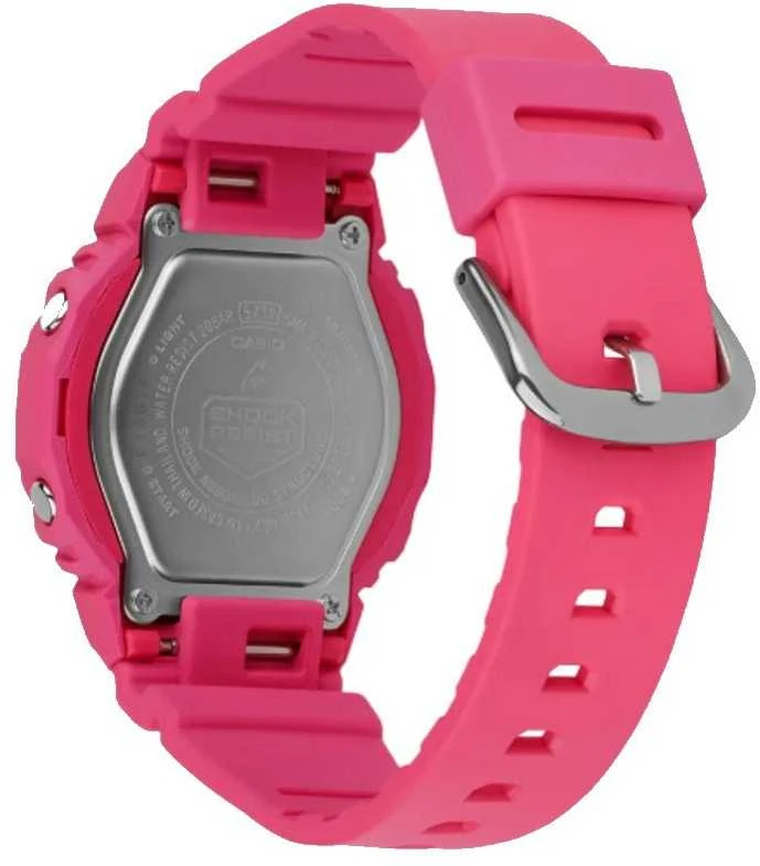 Laikrodis Casio G-shock analoginis-skaitmeninis moteriškas GMA-P2100PP-4AER