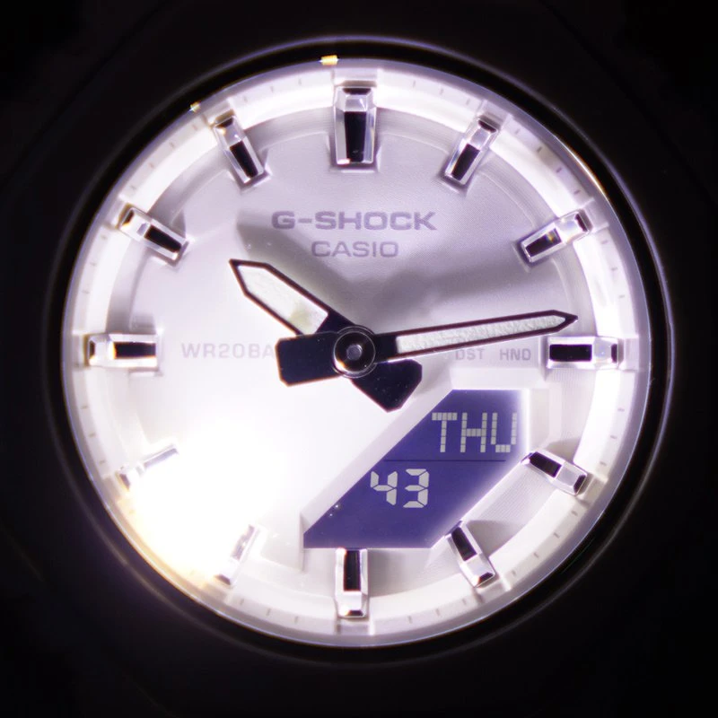 Laikrodis Casio G-shock analoginis-skaitmeninis moteriškas GMA-P2110-7AER