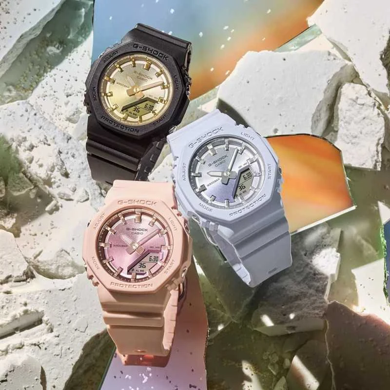 Laikrodis Casio G-shock Analog-Digital Women GMA-P2100SG-1AER
