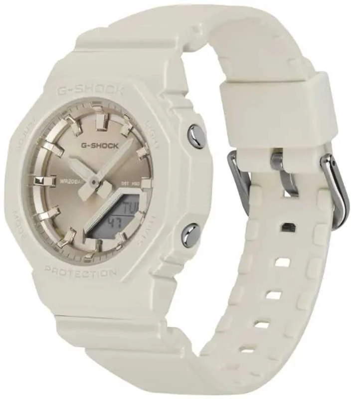 Casio G-Shock analoginis-skaitmeninis moteriškas laikrodis GMA-P2100ST-7AER