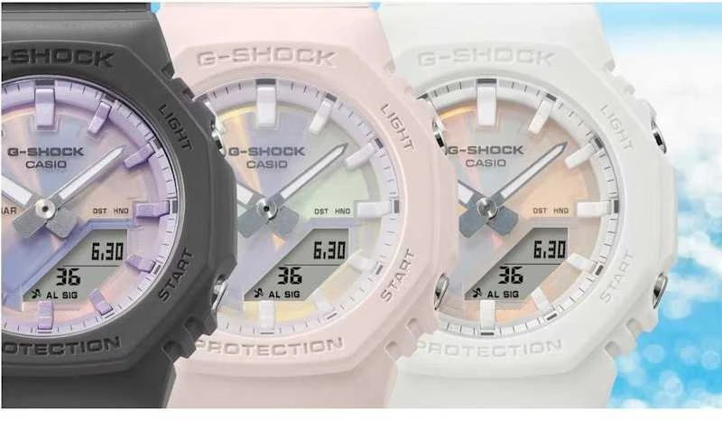 Laikrodis Casio G-shock Analog-Digital Women GMA-P2100PC-4AER