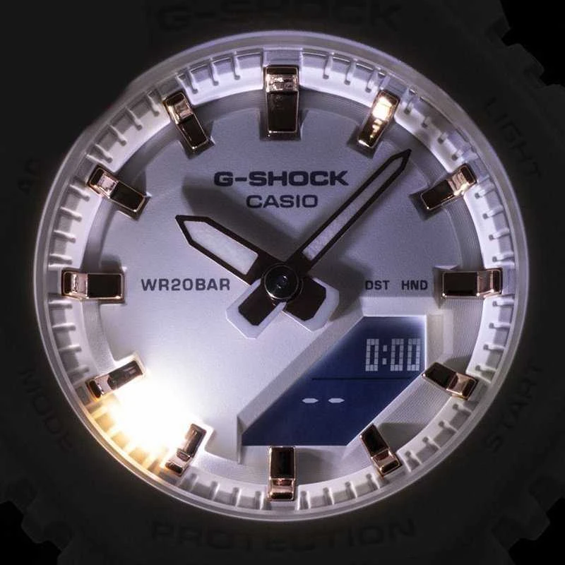 „Casio G-shock“ analoginis-skaitmeninis moteriškas laikrodis GMA-P2100M-7AER