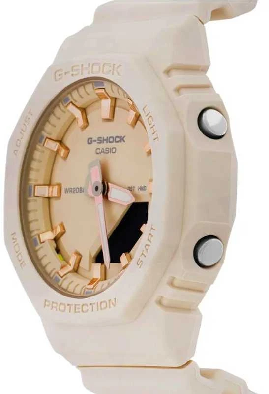 Casio G-shock analoginis-skaitmeninis moteriškas laikrodis GMA-P2100M-4AER