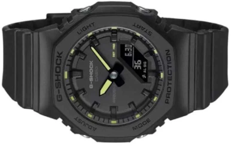 Laikrodis Casio G-shock analoginis-skaitmeninis moteriškas GMA-P2100SA-1A2ER