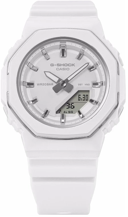 Laikrodis Casio G-shock analoginis-skaitmeninis moteriškas GMA-P2110-7AER