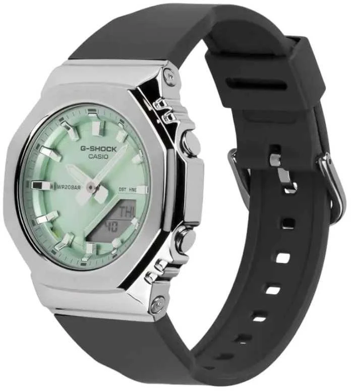 Laikrodis Casio G-shock analoginis-skaitmeninis moteriškas GM-S2110-3AER