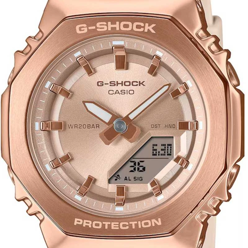 Laikrodis Casio G-shock Analog-Digital Women GM-S2110PG-4AER