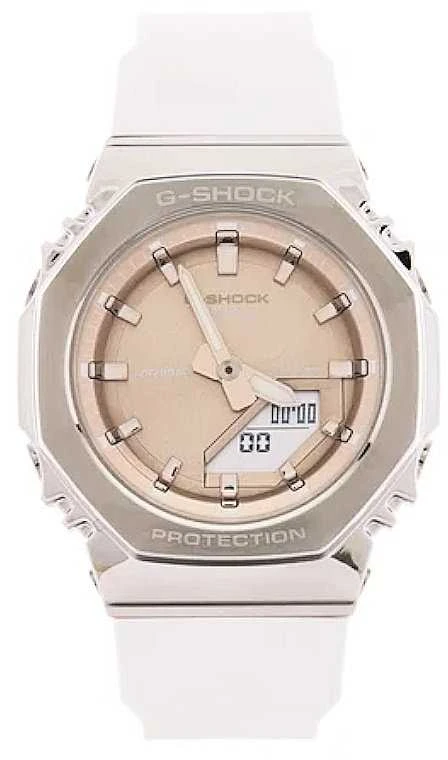 Laikrodis Casio G-shock analoginiai-skaitmeniniai moteriški bateliai GM-S2110-7A9ER
