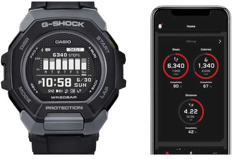 Laikrodis Casio G-shock G-Squad GBD-300-1ER