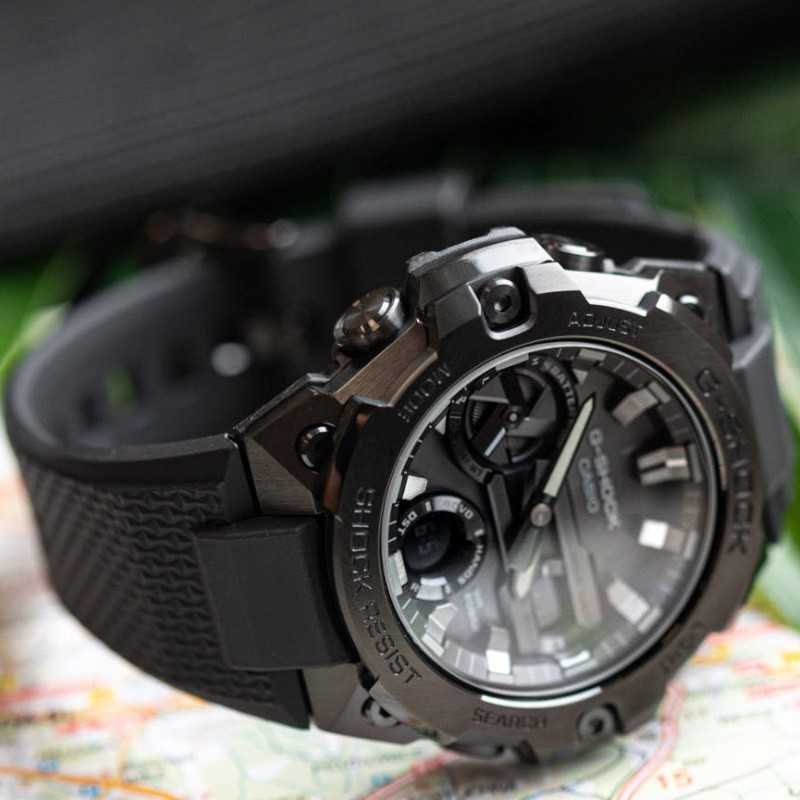 Laikrodis Casio G-Shock G-Steel Blueetooth Solar GST-B400BB-1AER