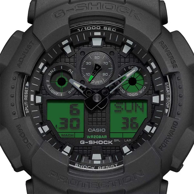 Laikrodis Casio G-Shock GA-100BEG-1AER
