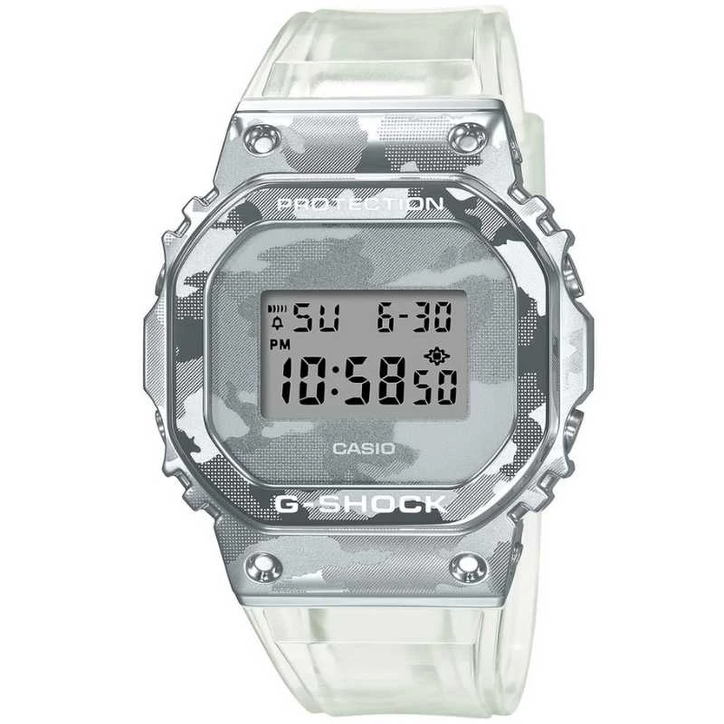 Laikrodis Casio G-SHOCK GM-5600SCM-1ER Skeleto kamufliažas