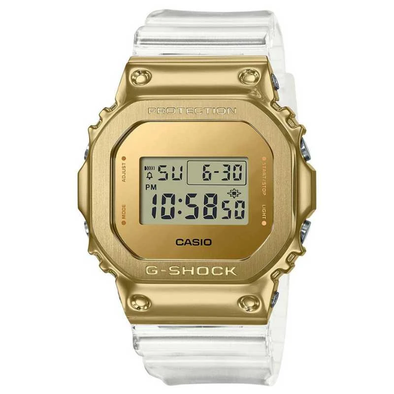 Laikrodis Casio G-SHOCK GM-5600SG-9ER SKELETON GOLD SERIES