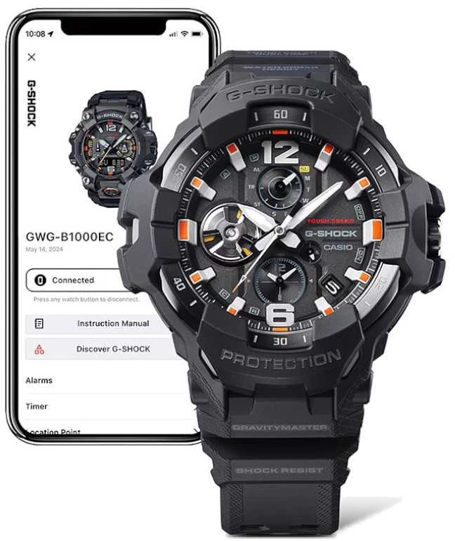 Laikrodis Casio G-Shock GR-B300EC-1AER Gravitymaster Bluetooth