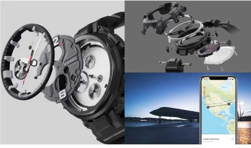 Laikrodis Casio G-Shock GR-B300EC-1AER Gravitymaster Bluetooth