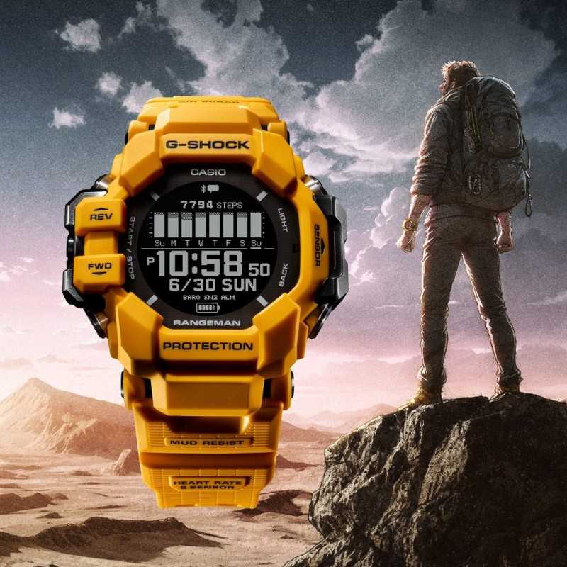Laikrodis Triton Casio G-Shock Master Of G-Land Rangeman GPR-H1000-9ER