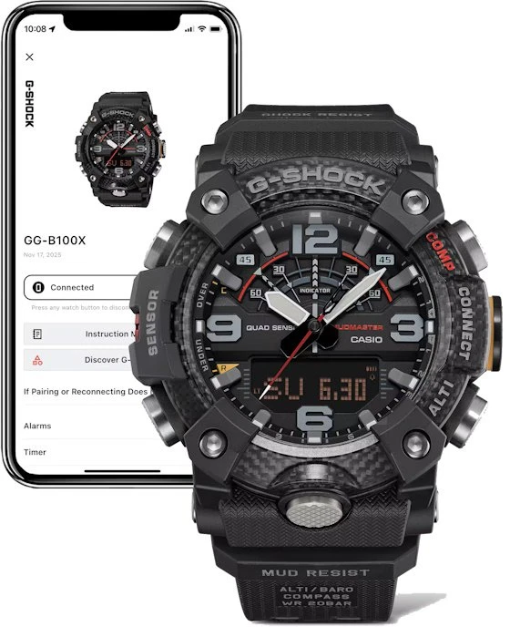Laikrodis Casio G-Shock Mudmaster GG-B100X-1AER