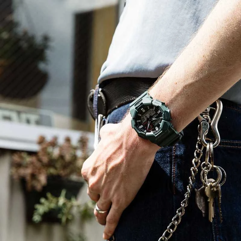 Laikrodis „Casio G-Shock Origin GA-010-2AER“ laikrodžio laikrodžio anglies pluošto šerdies apsauga