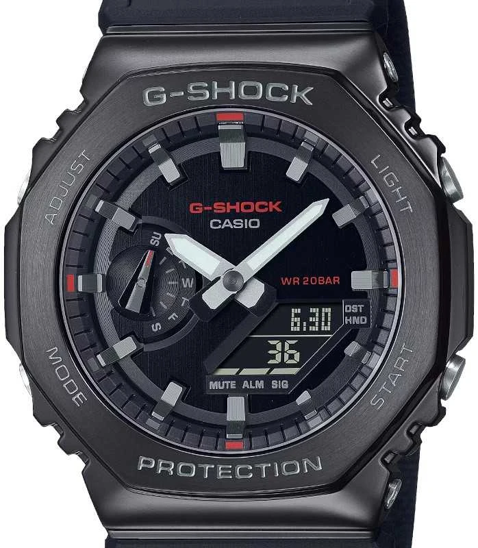 Laikrodis „Casio G-SHOCK ORIGIN GM-2100CB-1AER“ su metalu