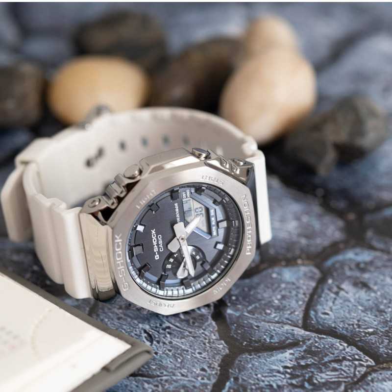 Laikrodis Casio G-SHOCK ORIGIN GM-2100WS-7AER METALU Dengtas