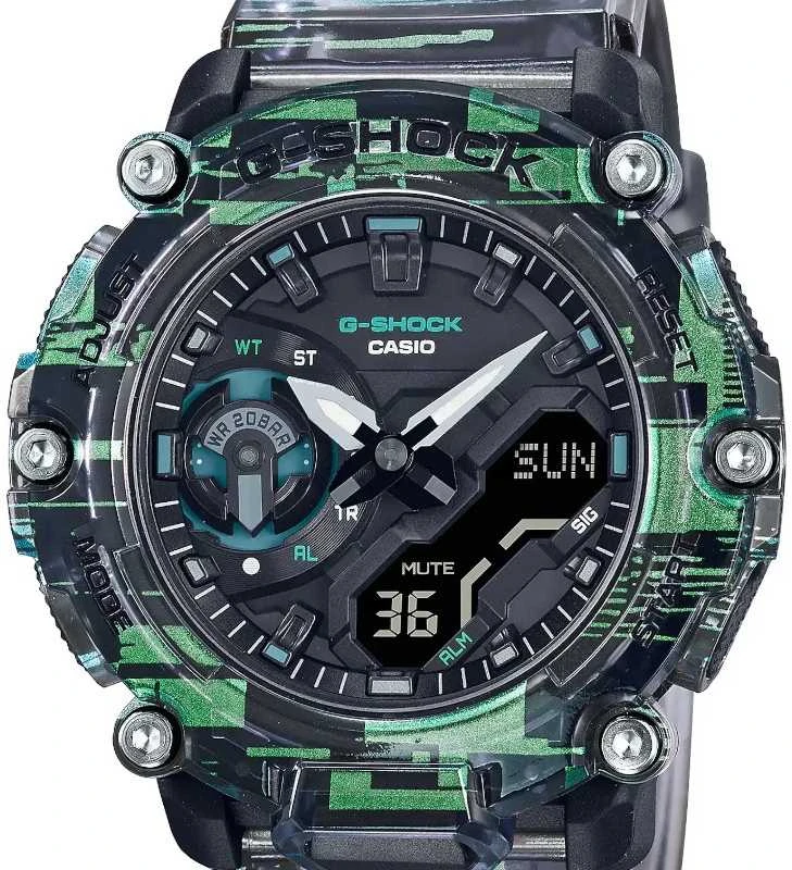 Laikrodis Casio G-Shock original Carbon Core Guard GA-2200NN-1AER