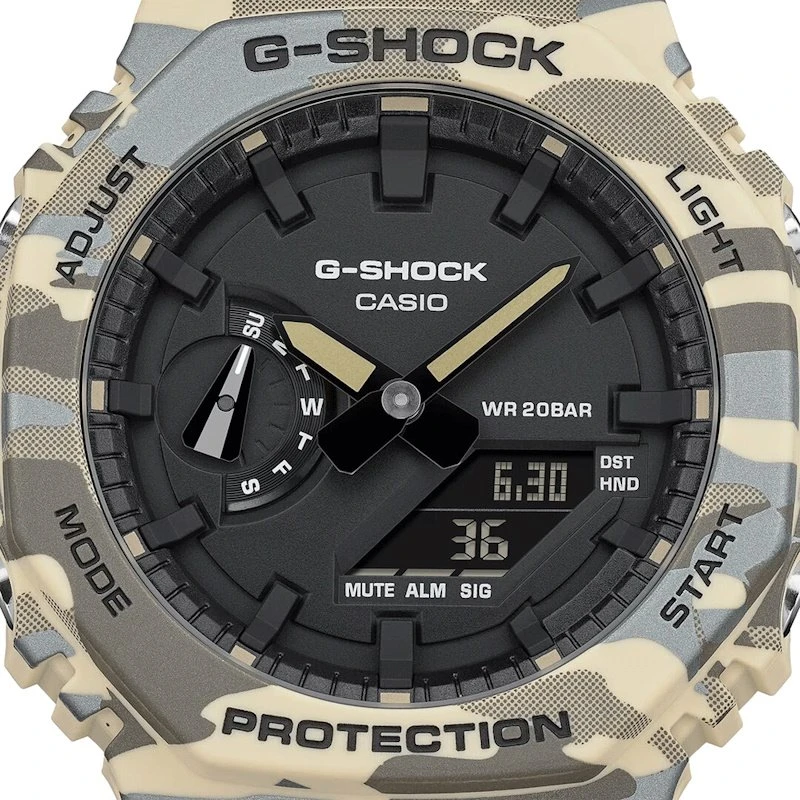 Laikrodis Casio G-shock Original GA-2100CM-5AER Carbon Core Guard
