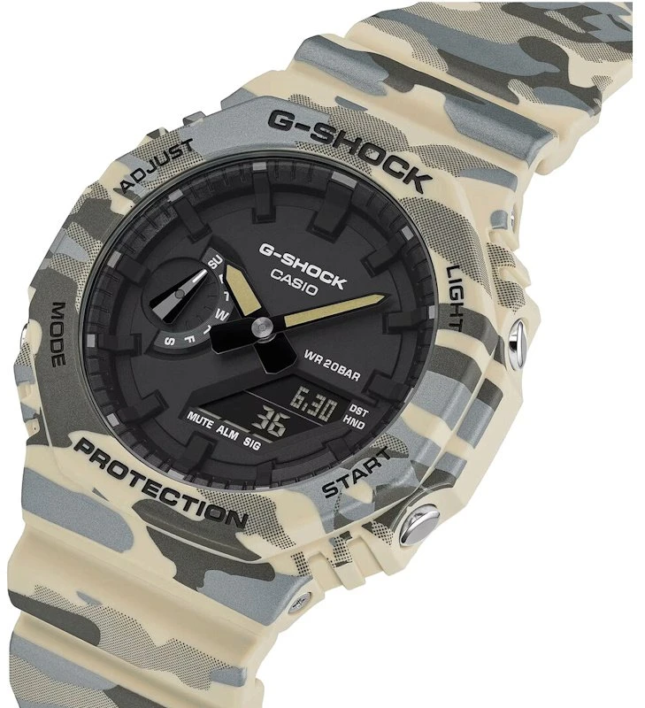 Laikrodis Casio G-shock Original GA-2100CM-5AER Carbon Core Guard