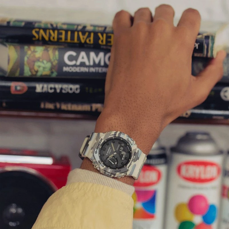 Laikrodis Casio G-shock Original GA-2100CM-5AER Carbon Core Guard