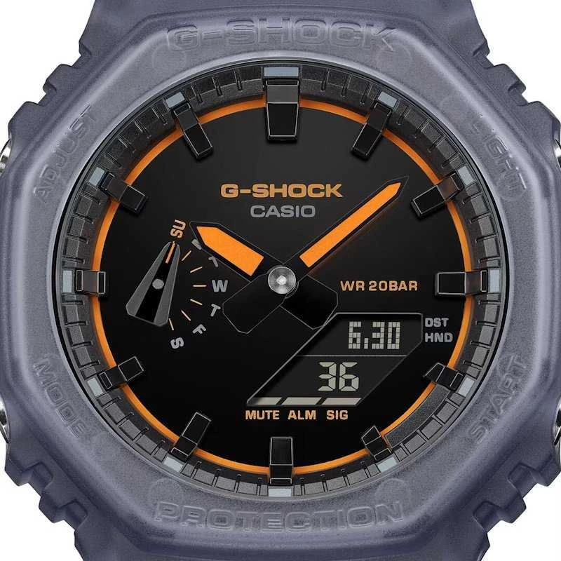 Laikrodis „Casio G-Shock Original GA-2100K-2AER“ anglies pluošto šerdies apsauga
