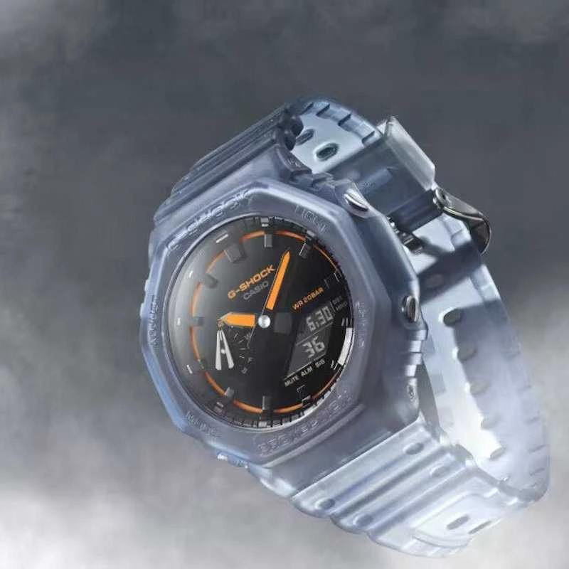 Laikrodis „Casio G-Shock Original GA-2100K-2AER“ anglies pluošto šerdies apsauga