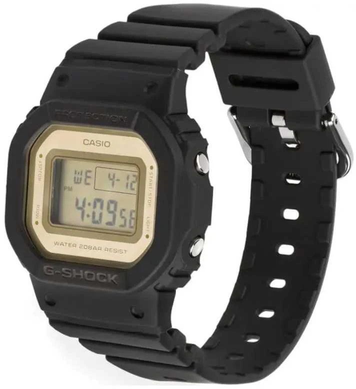 Laikrodis „Casio G-shock“ originalios metalinės akcentinės spalvos GMD-S5600-1ER