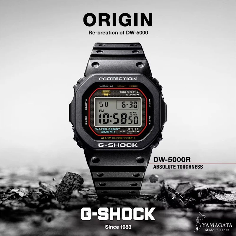 Laikrodis Casio G-Shock DW-5000R-1AER