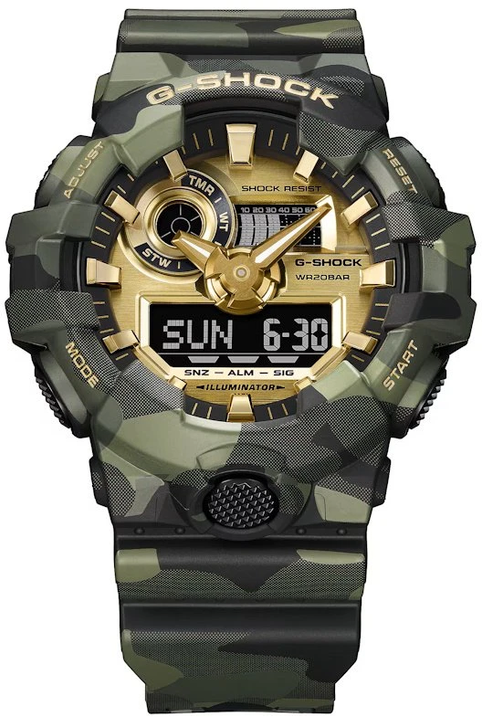 Laikrodis Casio G-Skock Original GA-700CMG-3AER