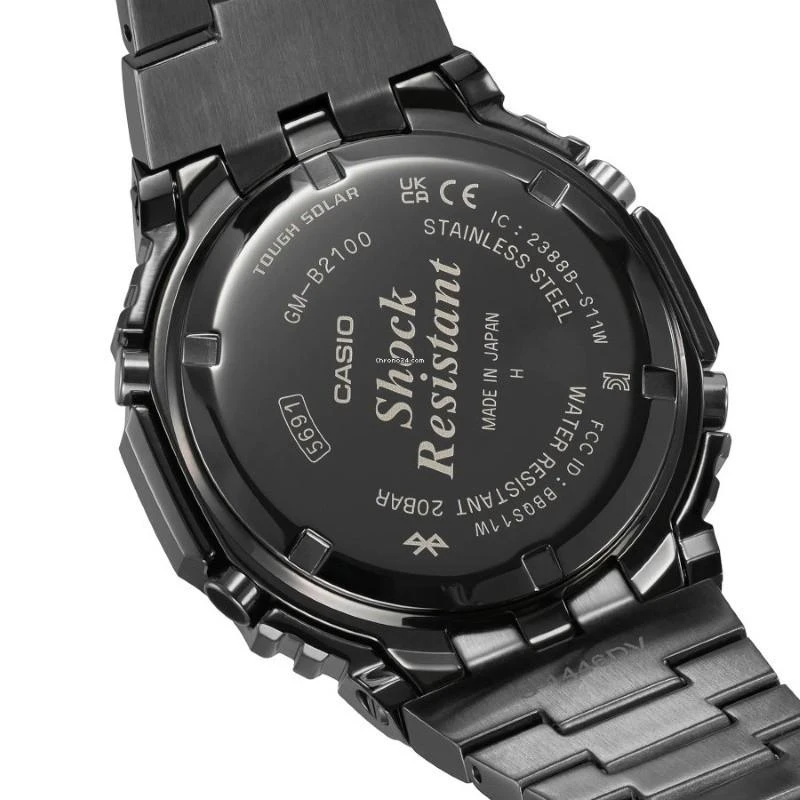 Išmanusis laikrodis Casio G-Shock G-Classic GM-B2100BD-1AER, Tamsiai pilkos spalvos