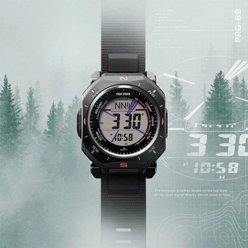 Laikrodis Casio PRO TREK PRG-69-1ER