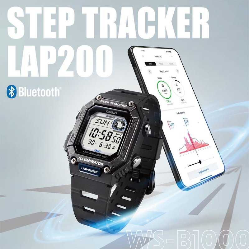 Laikrodis Casio standartas WS-B1000-1AVEF